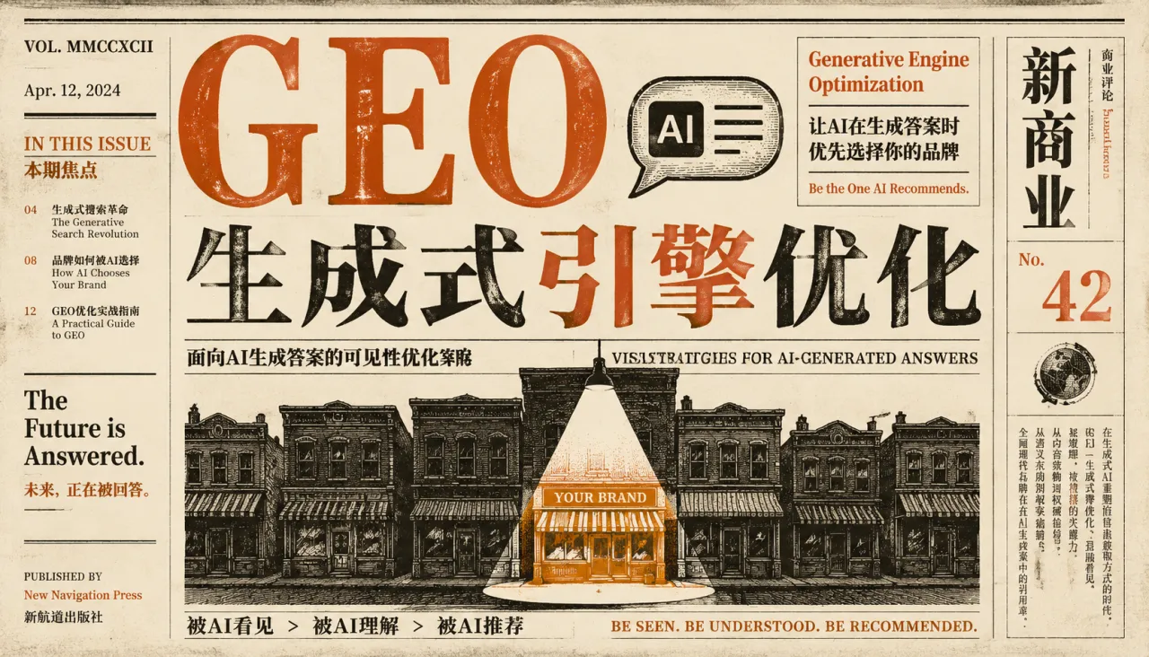 AI 只给一个答案,你的品牌在里面吗——企业为什么必须现在就做 GEO(AI 搜索推荐优化)。